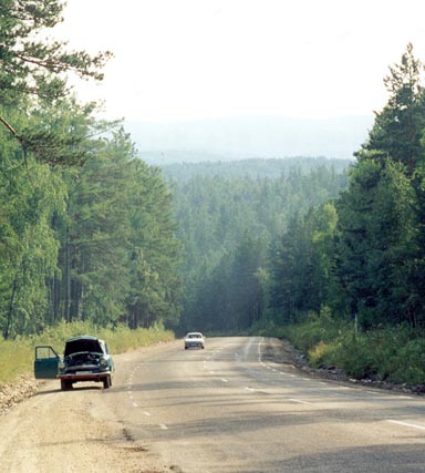 151 Leaving Irkutsk towards Baikal