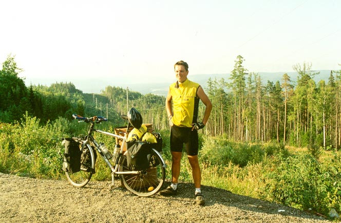 153 View from the mountains south of Baikal